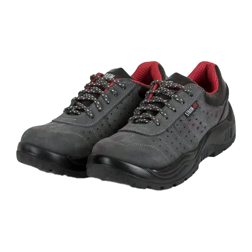 کفش ایمنی مدل پاور کوتاه طوسی